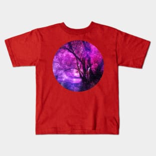 Fairy hide in the pink forest Kids T-Shirt